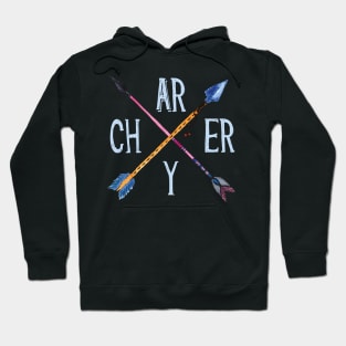 Archery Arrows Saying Hoodie